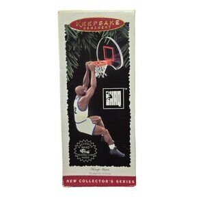 Hallmark Keepsake Shaquille O'Neal Ornament Dunking Collectible with Card